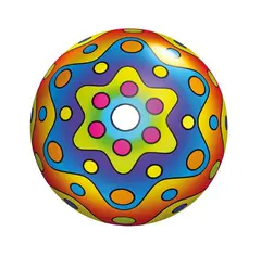 Plastball stjerne Ø23 cm
