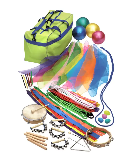 Rytme- og bevegelsesett 44 deler 