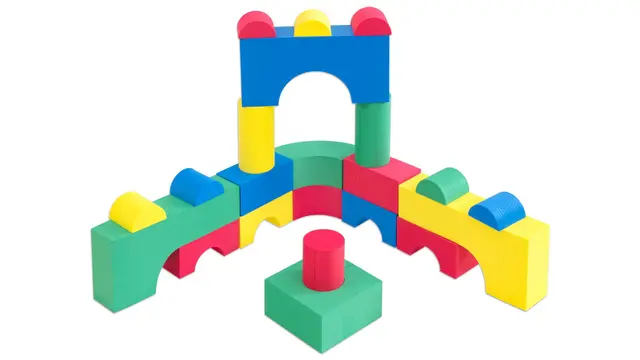 Skumklosser 62 deler 