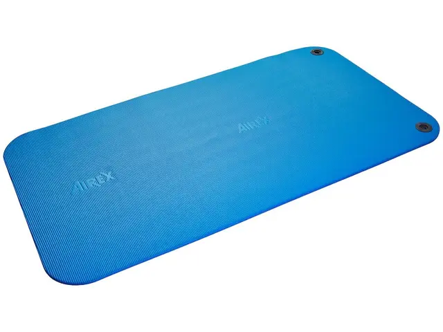 Airex Fitline 185 med opphengshull L185 x B100 x H1,5 cm Blå 