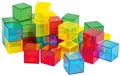 Transparente kuber L4 x B4 cm, 36 stk