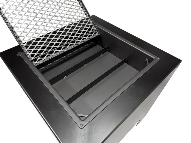 Grill i stål L70 x B70 x H70 cm 