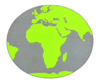 Verden leketeppe rund Ø200 cm