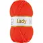 Lady akrylgarn oransje 50 g