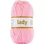 Lady akrylgarn lys rosa 50 g
