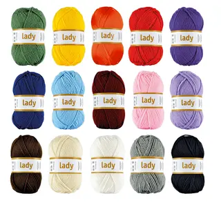 Lady akrylgarn 50 g