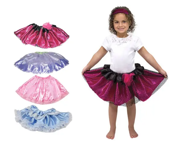 Kostymesett skjørt 4 stk 