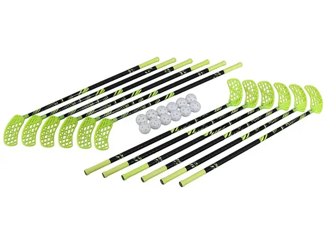 AirTek IFF innebandysett gul L80 cm 