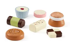 Klassiske sm&#229;kaker og bakverk 7 stk