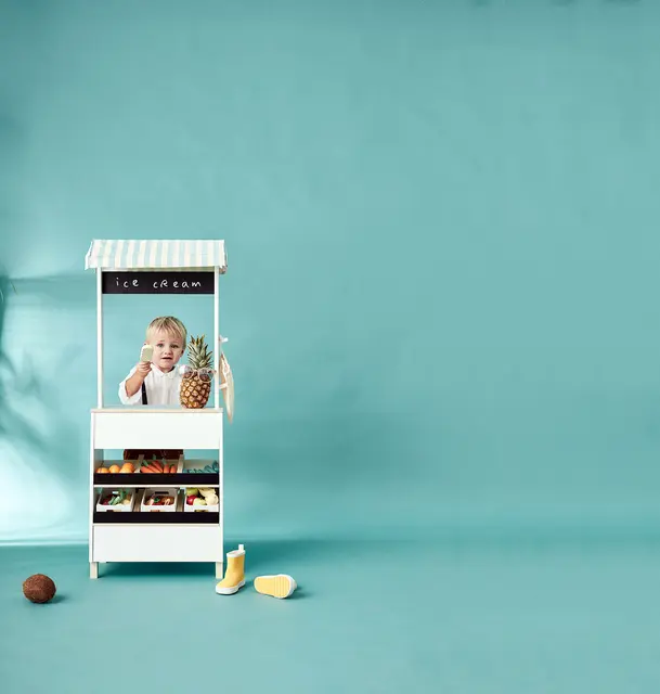 Markedsbod B46 x D29 x H118 cm 