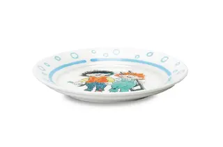 Karius og Baktus flat tallerken Ø20 cm, 6 stk