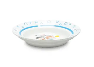 Karius og Baktus dyp tallerken Ø19 cm, 6 stk