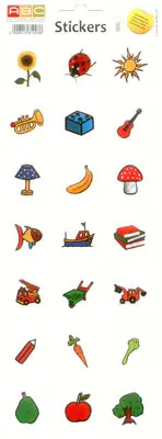 Klistremerker No.1 21 motiver 