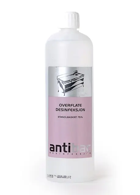 Antibac overflate desinfeksjon 750 ml 5 stk 