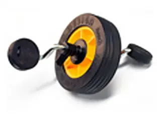 Rabo forhjul med pedaler 200 x 50 mm