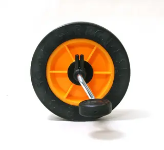 Rabo forhjul med pedaler 250 x 50 mm