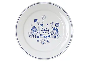 Fantasi flat tallerken Ø21 cm, 6 stk