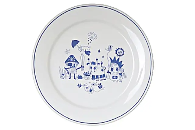 Fantasi flat tallerken Ø21 cm, 6 stk 