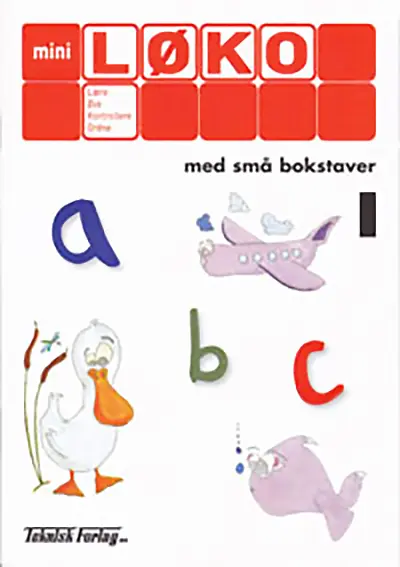 Små bokstaver 1 1-2 trinn 