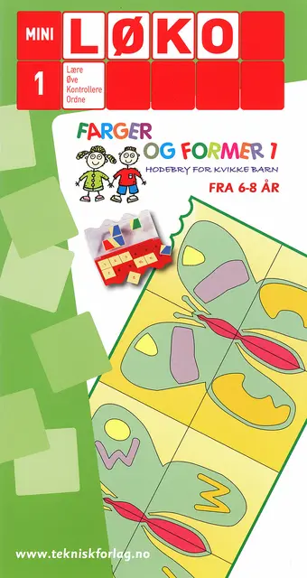 Farger og former 1 2-4 trinn 