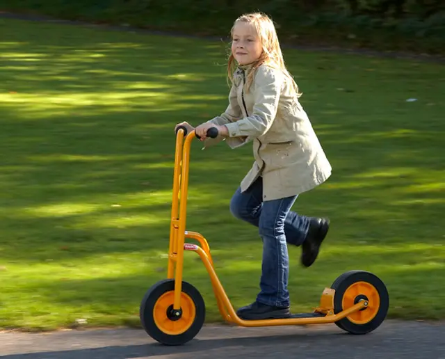 Rabo sparkesykkel stor 6-12 år 