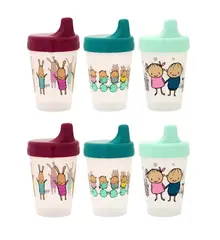 Easy tutekopp med ventil 200 ml, 6 stk