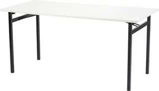 Easy sammenleggbart bord hvit B180 x D80 x H72 cm