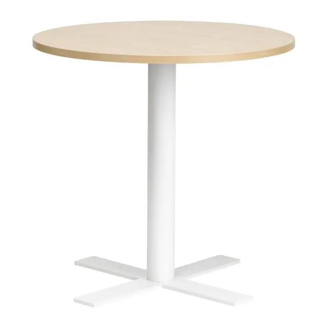 Loungebord bjørk Ø70 x H52 cm 