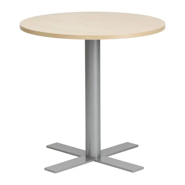 Loungebord bjørk Ø70 x H52 cm 