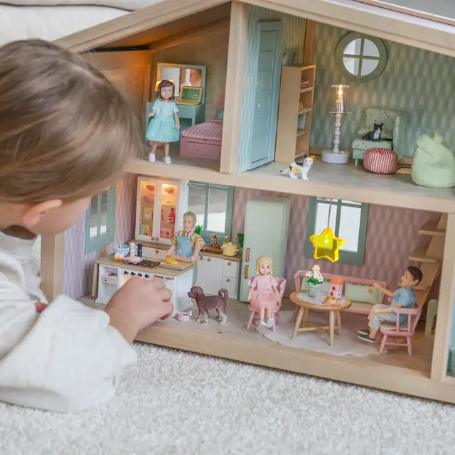 Lundby dukkehus L700 x B265 x H405mm 