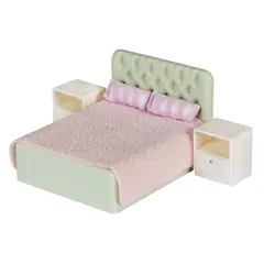 Lundby dukkehusmøbler soverom 3 deler