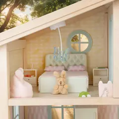 Lundby dukkehusmøbler soverom 3 deler