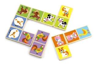 Dyredomino Spill fra 3 år