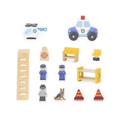 Dukkehus politistasjon L33 x B23 x H33 cm