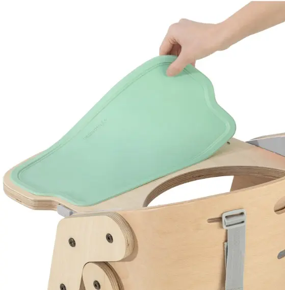 Foldy høystol med bøyle B60 x D60 x H85cm 