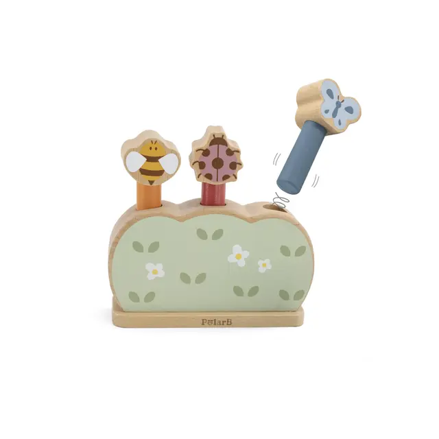 Pop-up leke med insekter L12 x B4 x H12 cm 