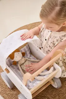 Dukkevogn L39 x B30 x H54 cm