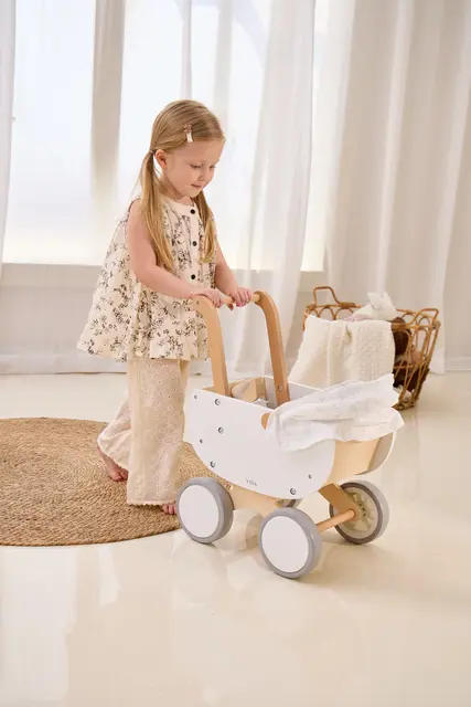 Dukkevogn L39 x B30 x H54 cm 