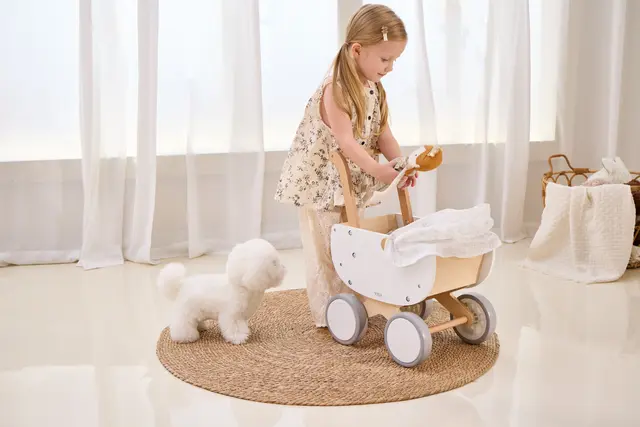 Dukkevogn L39 x B30 x H54 cm 