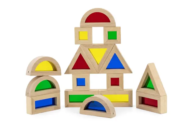 Fargeklosser store 16 stk 