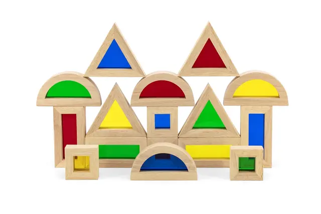 Fargeklosser store 16 stk 