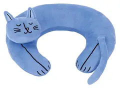 Vektet nakkepute katt L31 x B47 cm