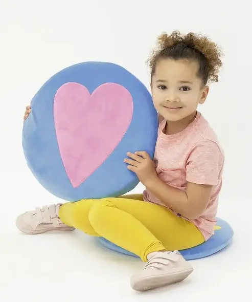 Sitteputer Ø40 x H4 cm, 7 stk 