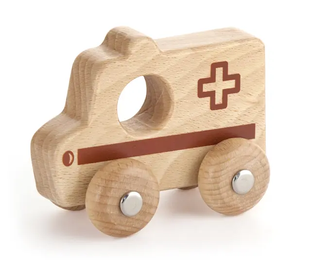 Ambulanse lekebil L9 cm 