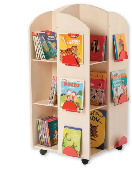 Boktårn B57 x D57 x H119 cm 