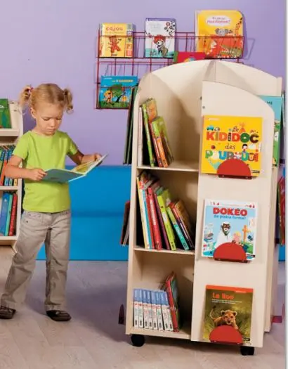 Boktårn B57 x D57 x H119 cm 