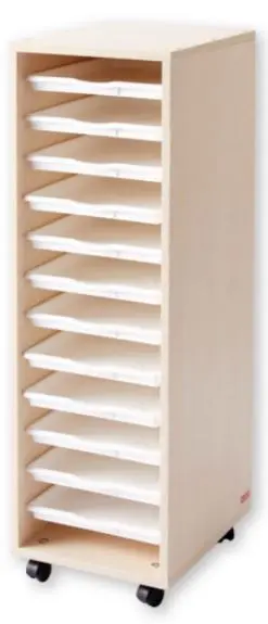 Uni aktivitetshylle L35 x B42 x H106 cm 