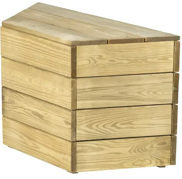 Oasis plattform 2 L90 x B39 x H56 cm 