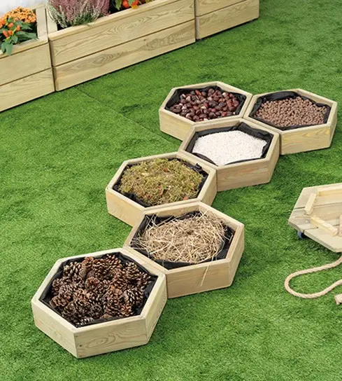 Oasis sensorisk kasse L41 x B37 x  H11 cm 