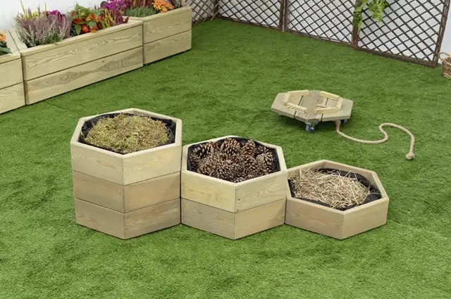 Oasis sensoriske kasser 6 stk ink tralle. 